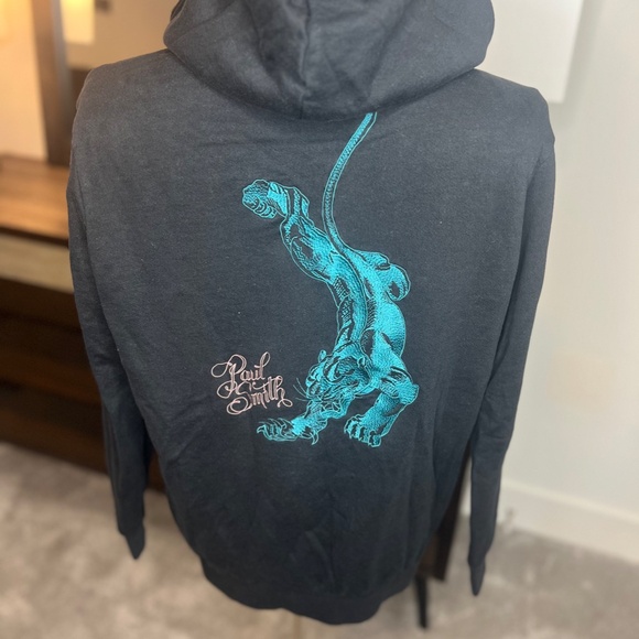 Paul Smith by Mark Mahoney Black Panther and Swallow Embroidery Hoodie - Picture 4 of 4